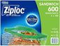 Ziploc Sandwich Bags,4-pack
