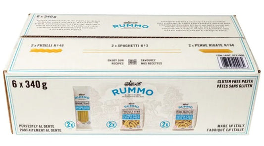 Rummo Gluten Free Pasta Variety Pack, 6 x 340 g