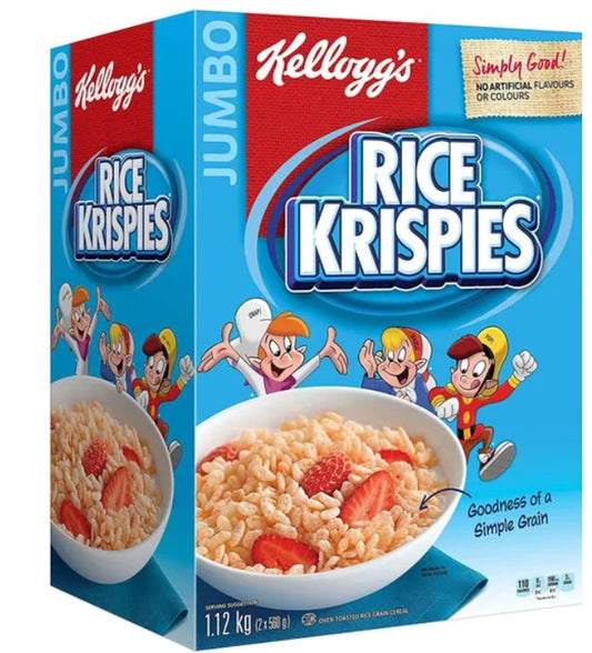 Kellogg’s Rice Krispies Cereal, 1.12 kg