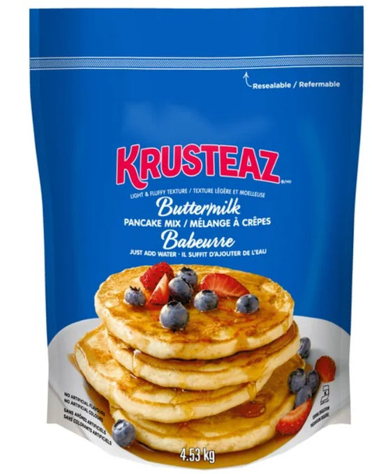 Krusteaz Buttermilk Pancake Mix, 4.53 kg