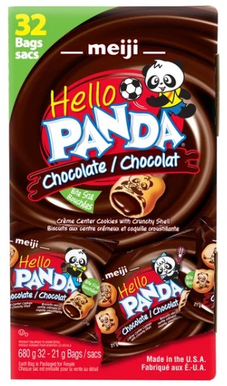 Meiji Hello Panda (32 × 21 g)