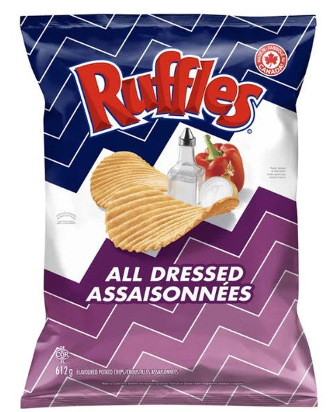 Frito Lay Doritos Ruffles All Dressed 612 g