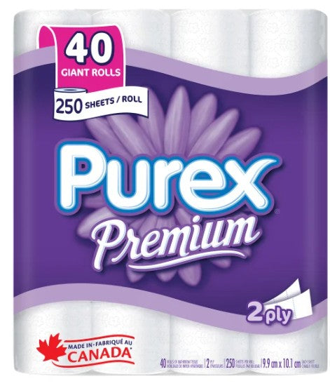 Purex Bathroom Tissue , 40-pack