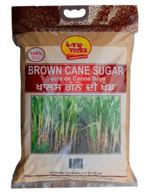 Verka Brown Cane Sugar 6.8 Kg