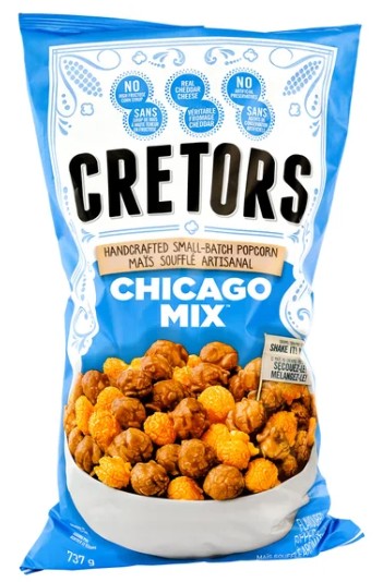 Cretors Chicago Mix Popcorn 737 g