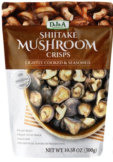 DJ & A Shiitake Mushroom Crisps 300 g