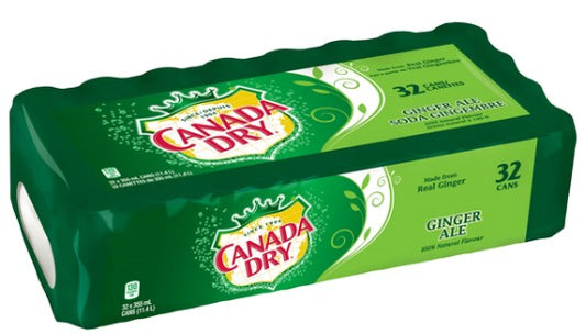 Canada Dry Ginger Ale  Pack 355 mL 32-pack