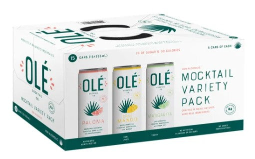 Ole Mocktail Variety Pack 15 x 355 mL