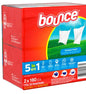 Bounce Fabric Softener 2 x 160 Sheets