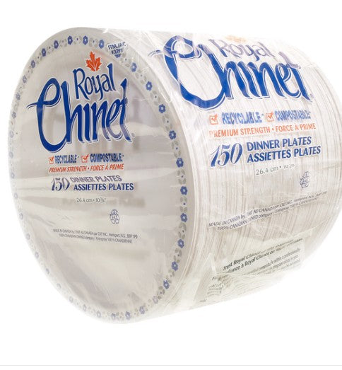 Royal Chinet 10 3/8" Plate Pack of 150