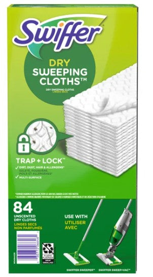 Swiffer Sweeper Dry Cloths Pack of 84