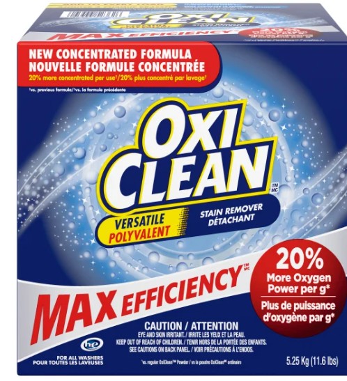 OxiClean Max Efficiency Stain Remover, 5.25 kg