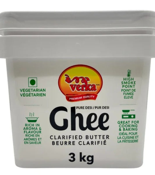 Verka Foods Pure Desi Ghee 3Kg