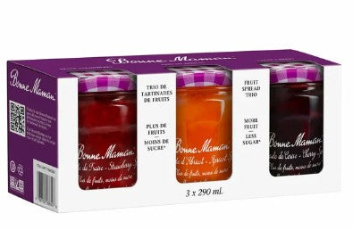Bonne Maman Fruit Spread Trio 3 x 290 mL