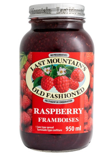 Last Mountain’s Old Fashioned Raspberry Jam 950 mL